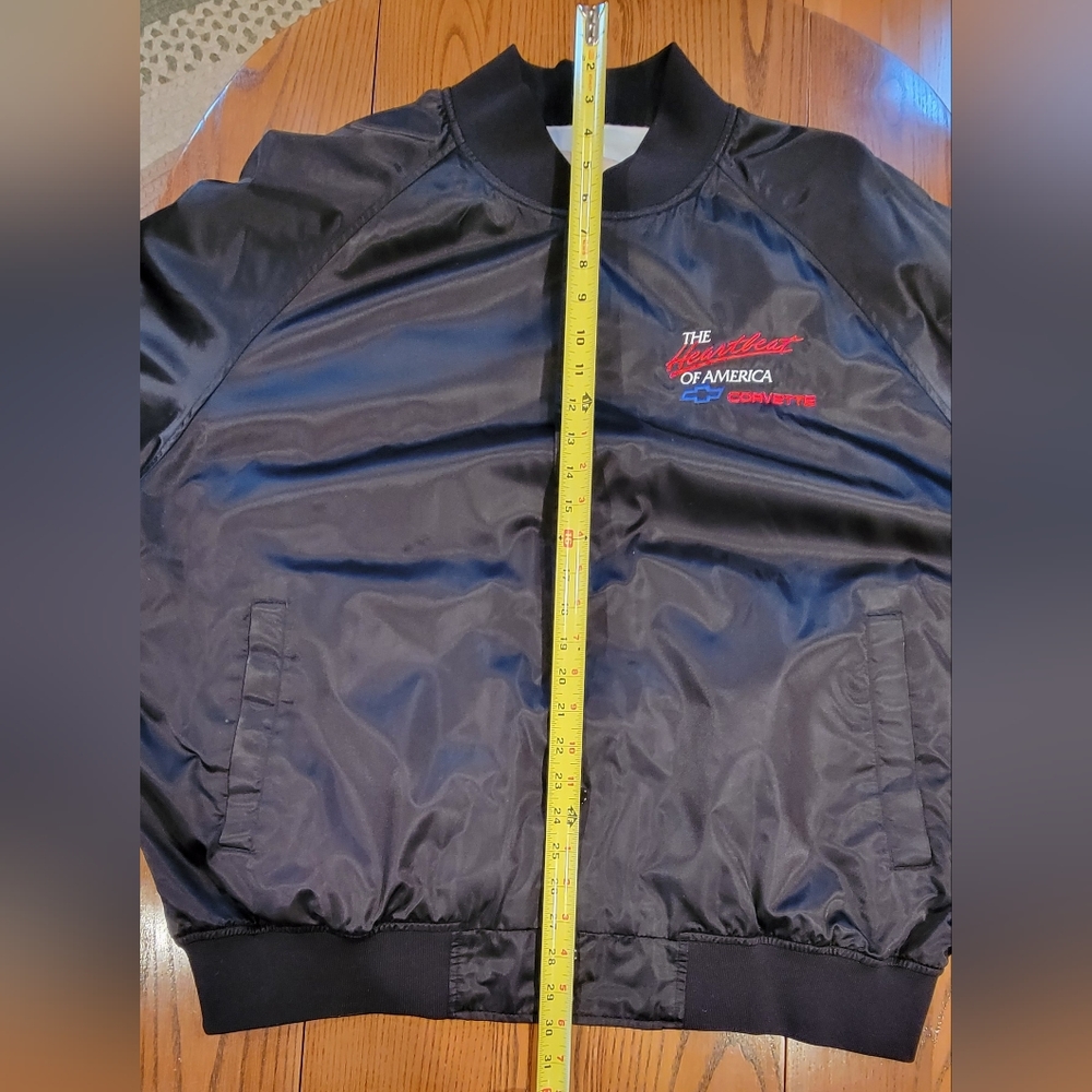 Mens XXL Satin, Fleece Lined Corvette Jacket